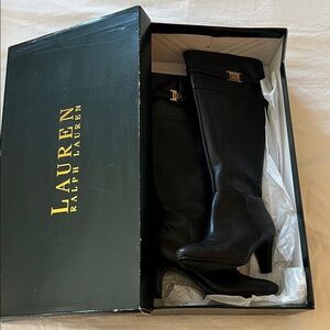 Ralph Lauren Sula Heeled Boot